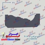 کشو دورلامپ گچکاری گچبری 4017