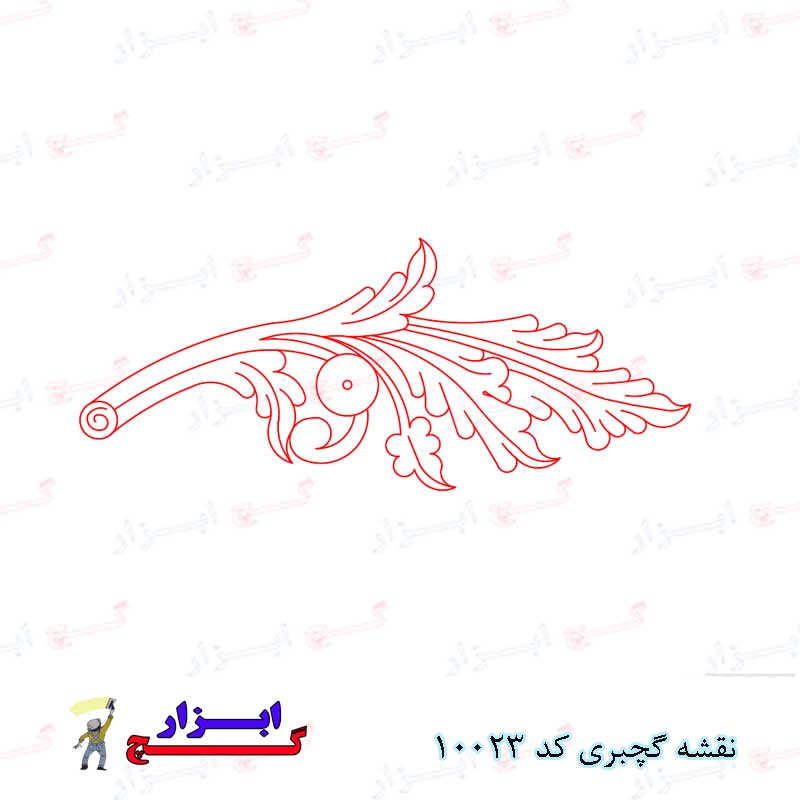 نقشه-گچبری-کد10023