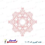 نقشه-گچبری-کد10030