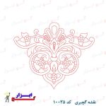 نقشه گچبری کد 10035