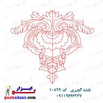 نقشه گچبری کد 10899