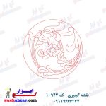 نقشه گچبری کد 10943