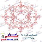 نقشه گچبری طرح خام گچ ابزار کد 11071