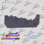 کشو دورلامپ گچ کاری کد 4014 گچ ابزار