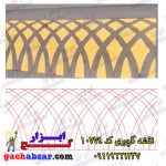 نقشه گچبری حاشیه کد 10774