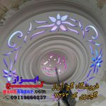 نقشه دورلامپ گچبری مشبک کد 11263.1
